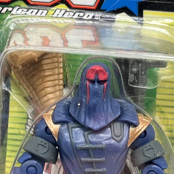 NEW Vintage GI Joe Cobra Commander ARAH 2003 Action Figure Toy Hasbro Military - Picture 2 of 7